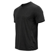PIVARO® Men's Black Pickleball Performance T-Shirt – Angled View