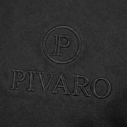 Embroidered PIVARO® logo on Men's Pickleball Performance T-Shirt