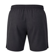 PIVARO® Men's Pickleball Performance Shorts Black Rear View