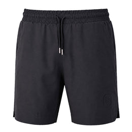 PIVARO® Men's Pickleball Performance Shorts Black Front View