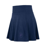 PIVARO® Women's Pickleball Performance Skirt Navy Side View